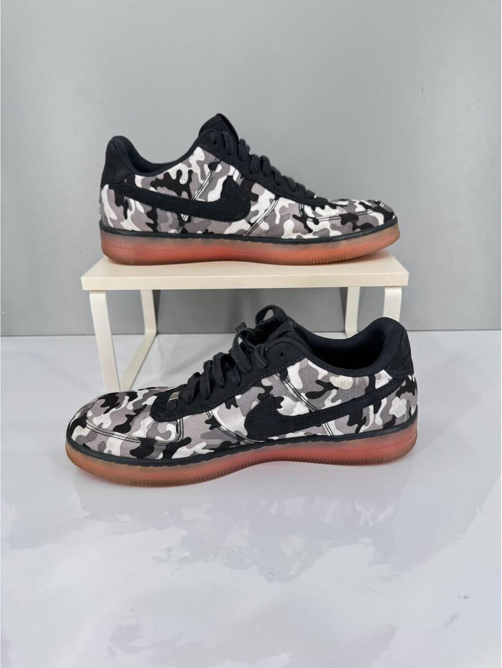 Nike Air Force 1 Downtown TXT Fighter Jet Camo Gum Sole Sneakers Size 10